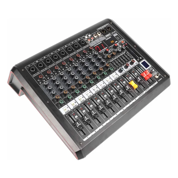 Midex Mpx-1200p 8 Kanal Power Mikser Amfi - Görsel 3