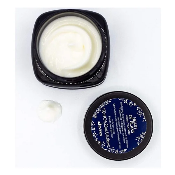 Davines Heart Of Glass Intense Treatment 150 Ml Sarı Saçlar İçin Geliştirici Maske - Görsel 4