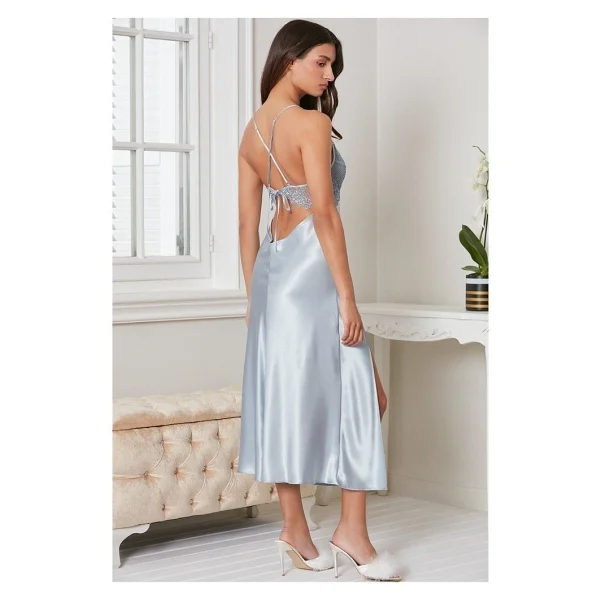 Pierre Cardin 6'lı Kaplı Gecelik Sabahlık Set 6425 Mist Renk - Görsel 5