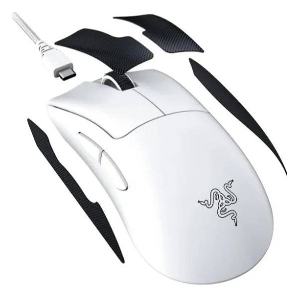 Razer Deathadder V3 Pro Rz01-04630200-R3g1 Beyaz Optik Kablolu/Kablosuz Oyuncu Mouse - Görsel 2