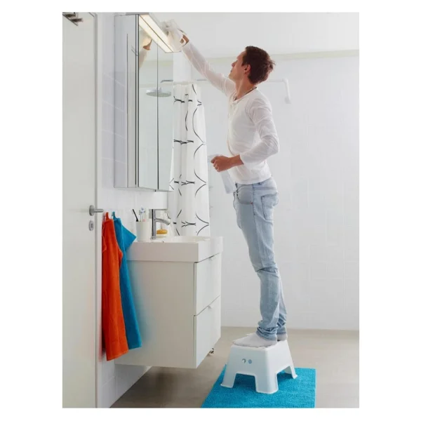 Ikea Bolmen Beyaz Basamak - Görsel 3