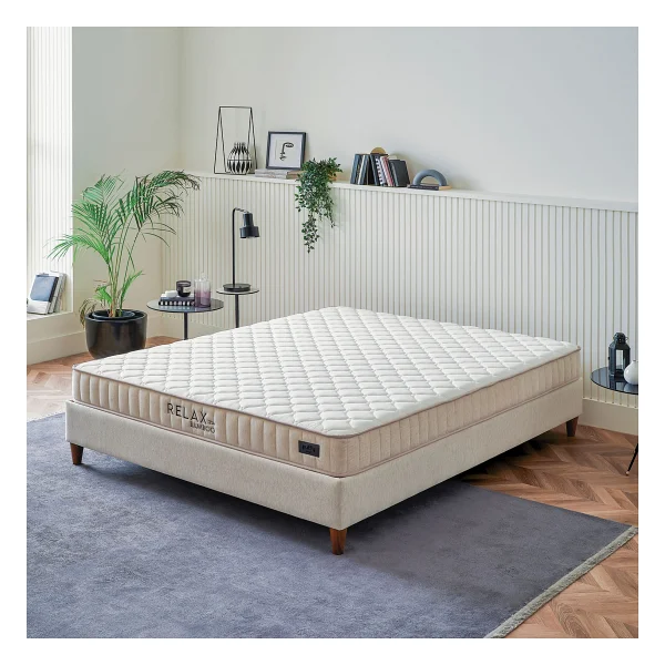 Puffy Relax 7/24 Bamboo Roll Pack Pocket Yaylı 150x200 Cm Çift Kişilik Yatak - Görsel 5
