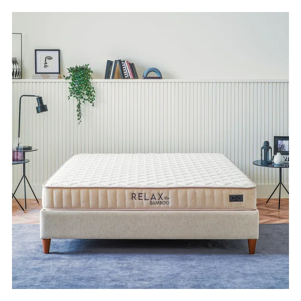 Puffy Relax 7/24 Bamboo Roll Pack Pocket Yaylı 150x200 Cm Çift Kişilik Yatak - Görsel 2