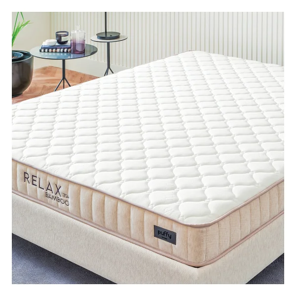 Puffy Relax 7/24 Bamboo Roll Pack Pocket Yaylı 150x200 Cm Çift Kişilik Yatak - Görsel 4