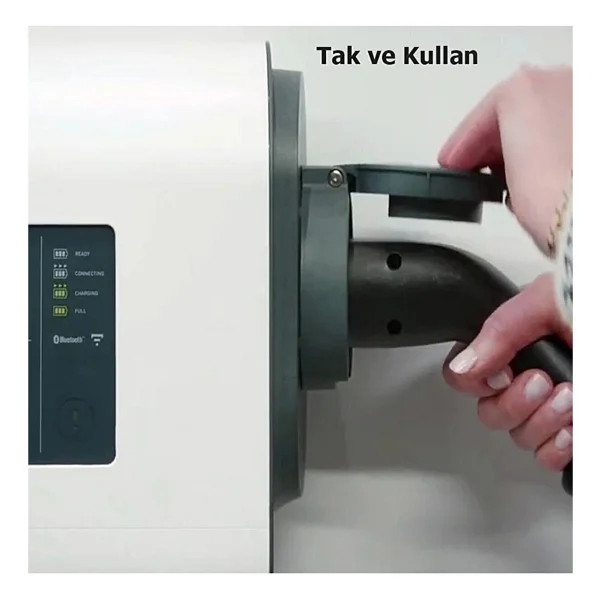 Legrand Green'up 22 Kw T2 Soketli Plastik Elektrikli Araç Şarj İstasyonu - Görsel 3