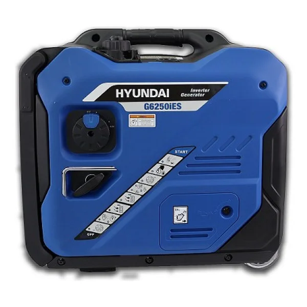 Hyundai G6250ies 7.8 Kva İpli/Marşlı Inverter Çanta Benzinli Jeneratör - Görsel 4