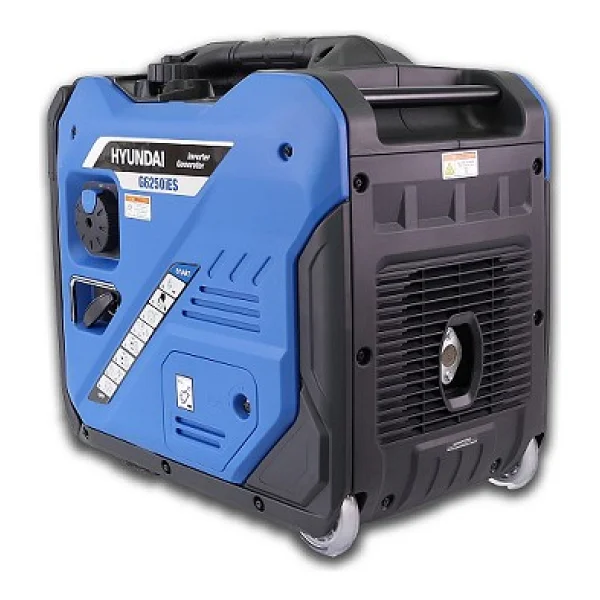Hyundai G6250ies 7.8 Kva İpli/Marşlı Inverter Çanta Benzinli Jeneratör - Görsel 5