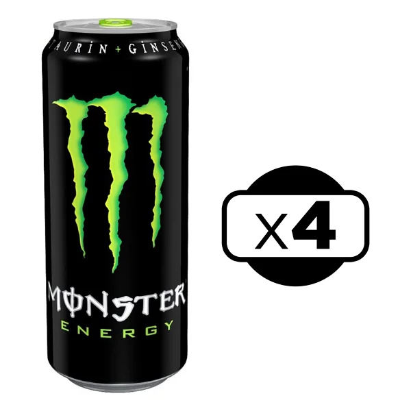 Monster Energy Enerji İçeceği 500 Ml 4 Lü - Görsel 2