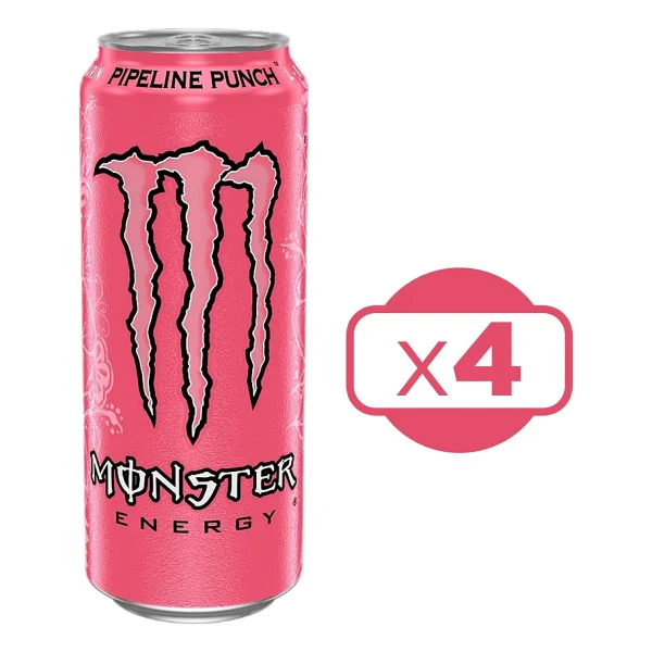 Monster Energy Enerji Içeceği 500 Ml Pipeline Punch 4 Lü - Görsel 2