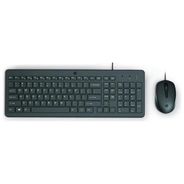 Hp 150 240j7aa Sessiz Kablolu Klavye Mouse Seti - Görsel 2