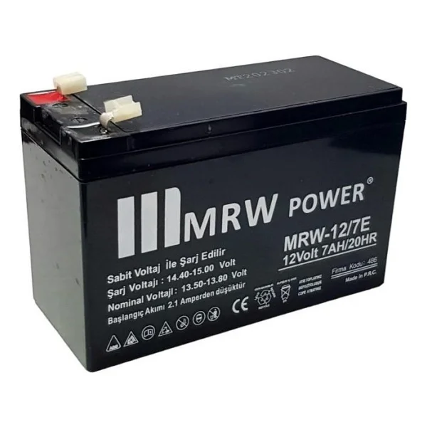 Mrw Power 12volt 7amper Akü 12v 7ah - Görsel 6