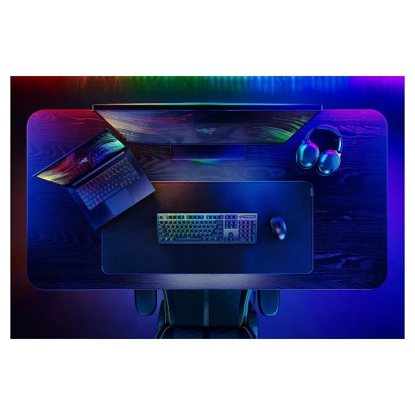 Razer Deathstalker V2 Pro Us Layout Siyah RGB Red Switch Kablolu/Kablosuz Mekanik Oyuncu Klavyesi - Görsel 2