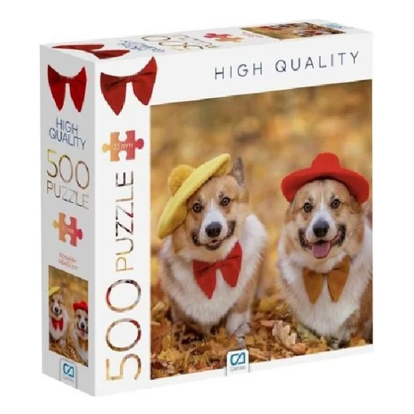 Ca Games Ca.7509 Köpekler 500 Parça Puzzle - Görsel 2