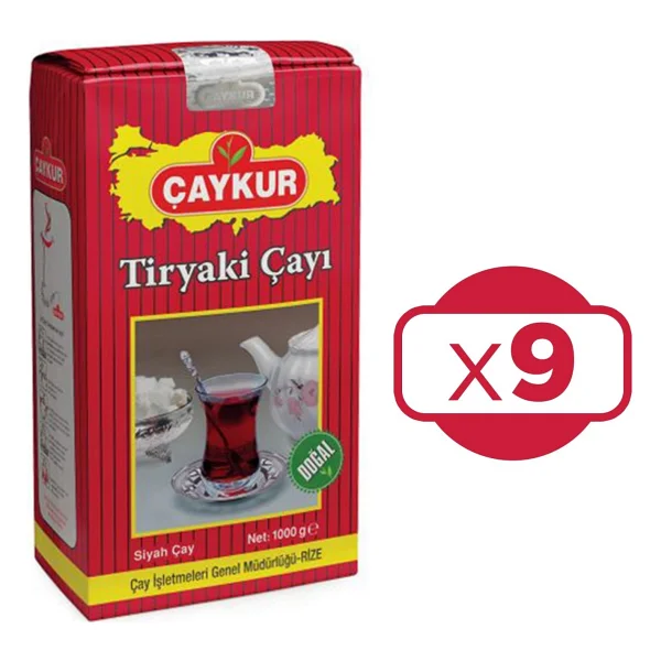 Çaykur Tiryaki Çayı 1000 G x 9 Adet - Görsel 2