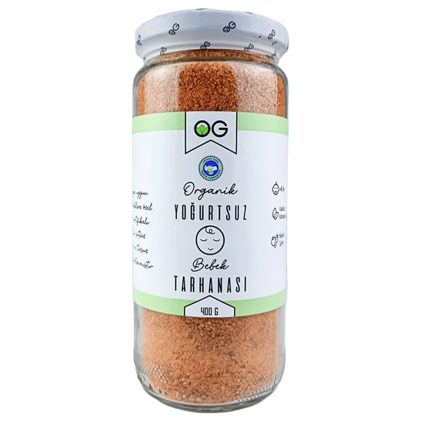 Og Natural Organik Yoğurtsuz Bebek Tarhanası 400 Gr - Görsel 5