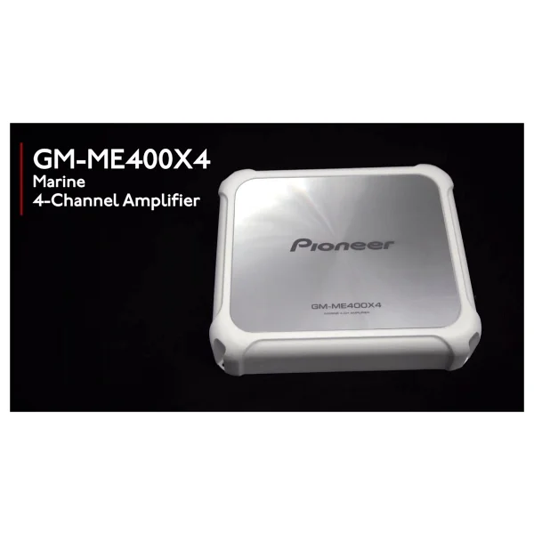 Pioneer Gm-Me400x4 800w 4kanal Marine Amplifikatör - Görsel 2