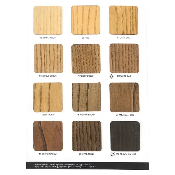 Borma Wachs Teak Oil - Tik Yağı - 1 Litre - Blond Walnut - Görsel 2