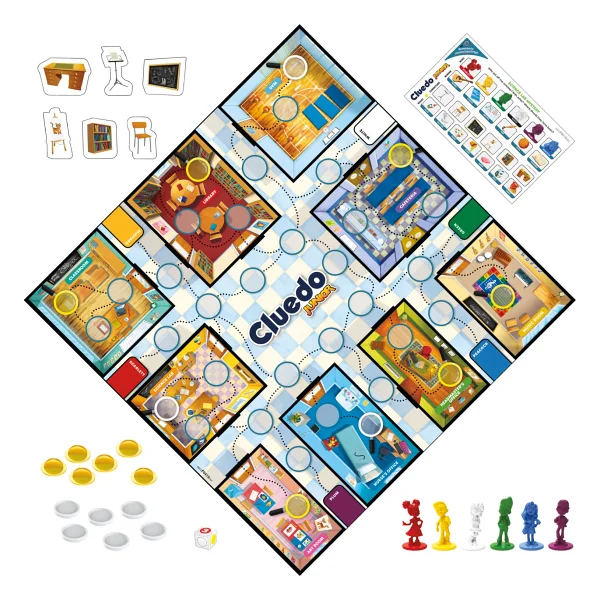 Hasbro Cluedo Junior C1293 - Görsel 5