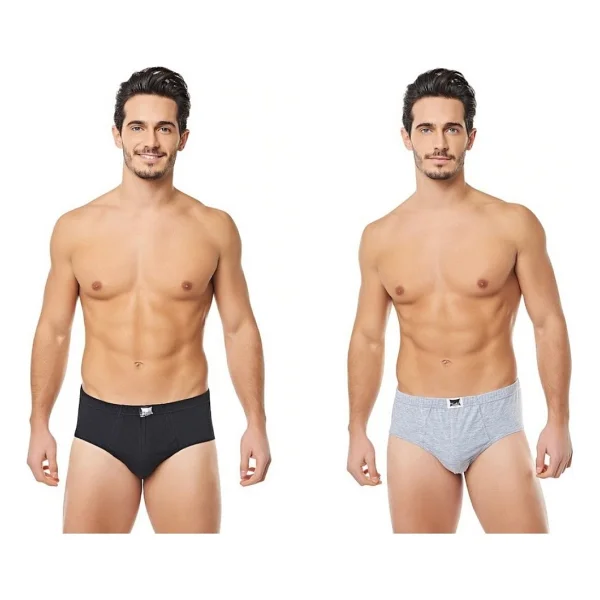 Tutku Erkek Slip Külot Beyaz 6 Lı Paket - Görsel 6