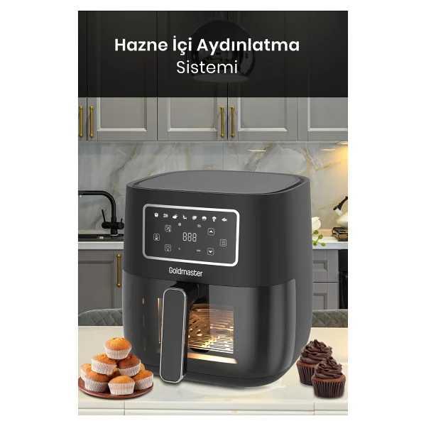 Goldmaster Versay Gm7424 5.7 Lt Yağsız Fritöz - Görsel 5
