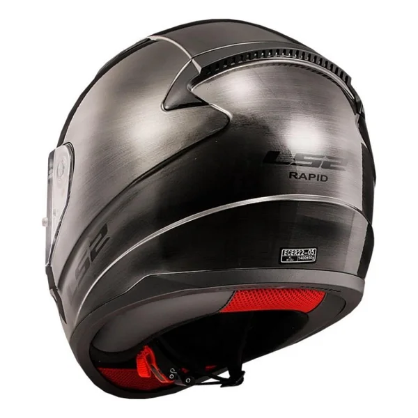 LS2 Rapid Jeans Full Face Motor Kaskı - Görsel 4