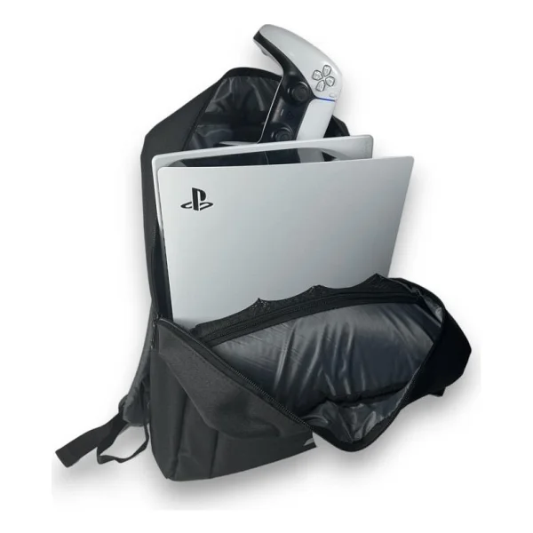 Konsol İstasyonu Playstation 5 Taşıma Çantası Siyah Ergonomik Kaliteli PS5 Çantası - Görsel 5