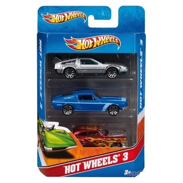 Hot Wheels 3'lü Araba Seti K5904 - Görsel 4