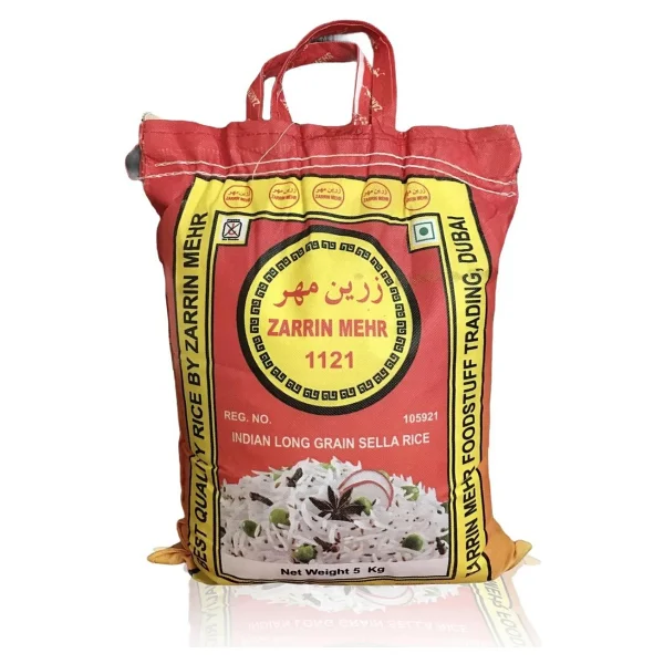 Zarrin Mehr 1121 Basmati Pirinç 5 Kg - Görsel 2