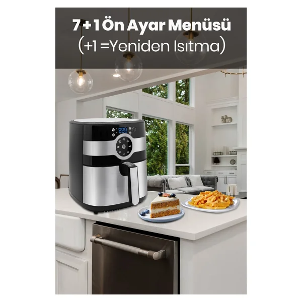 Goldmaster Fitcook Gm7455 8 Lt Yağsız Fritöz - Görsel 4
