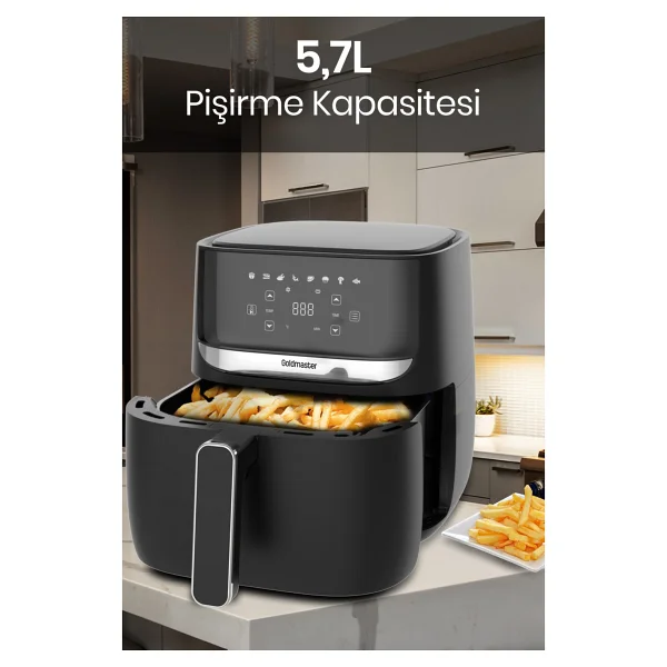 Goldmaster Stilo Gm7421 5.7 Lt Yağsız Fritöz - Görsel 4
