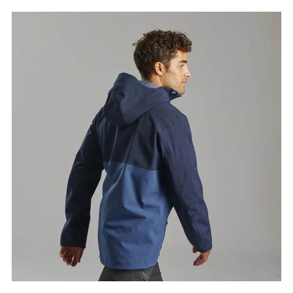 Quechua Erkek Outdoor Yağmurluk - Mavi/Lacivert - Mh150 Decathlon - Görsel 2