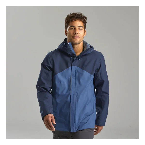 Quechua Erkek Outdoor Yağmurluk - Mavi/Lacivert - Mh150 Decathlon - Görsel 10