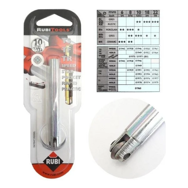 Rubi 01946 Seramik Fayans Kesme Elması 10 Mm - Görsel 2