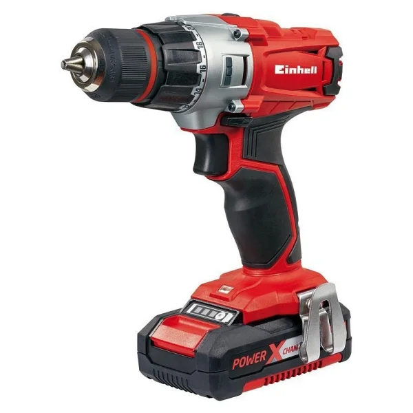 Einhell TE-CD 18/2 Li Çift Akülü 2.5 Ah Darbesiz Matkap - Görsel 2