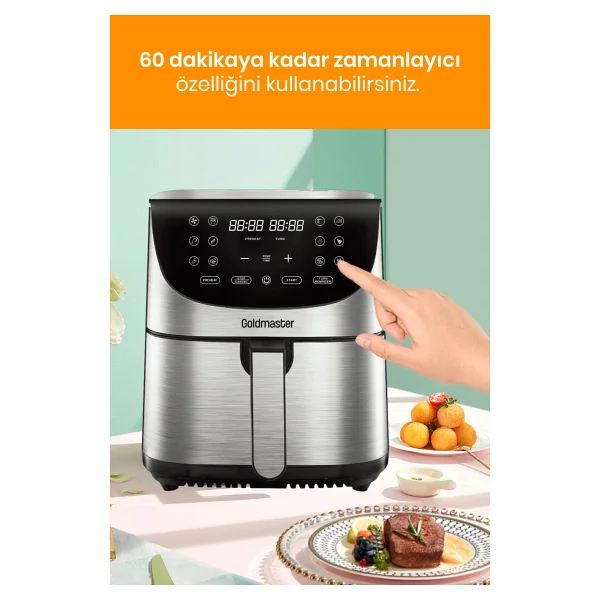 Goldmaster Freshcook Gm7454 7 Lt Yağsız Fritöz - Görsel 2