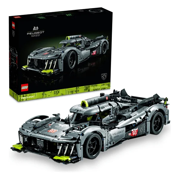 Lego 42156 Technic Peugeot 9x8 24h Le Mans Hybrid Hypercar - Görsel 10