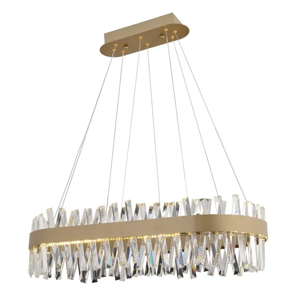 Apliqa Brampton 6'lı Eskitme Salon LED Avize - Görsel 2