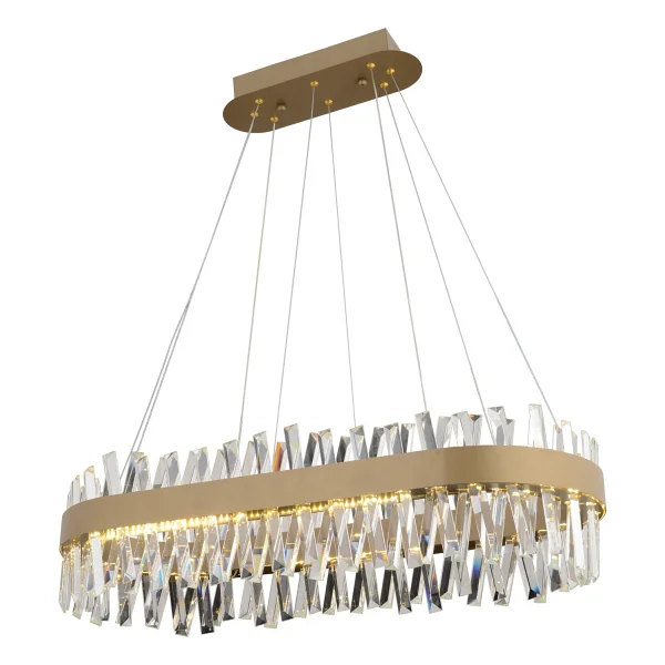 Apliqa Brampton 6'lı Eskitme Salon LED Avize - Görsel 3