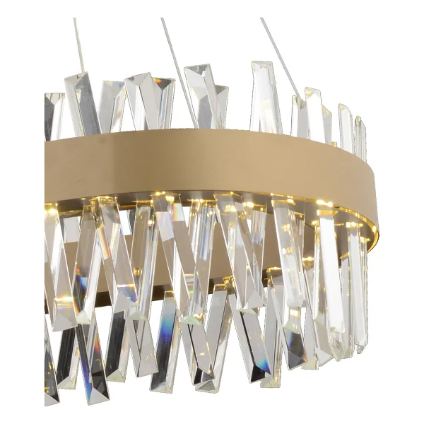 Apliqa Brampton 6'lı Eskitme Salon LED Avize - Görsel 4