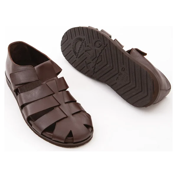 Tamer Tanca Erkek Derı Günlük Sandalet 537 449 Erk Sndlt Y21 - Kahverengi - 42 - Görsel 4