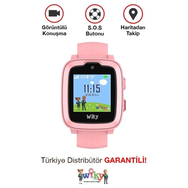 Wiky Watch 4 Plus Mavi Akıllı Çocuk Saati - Görsel 8