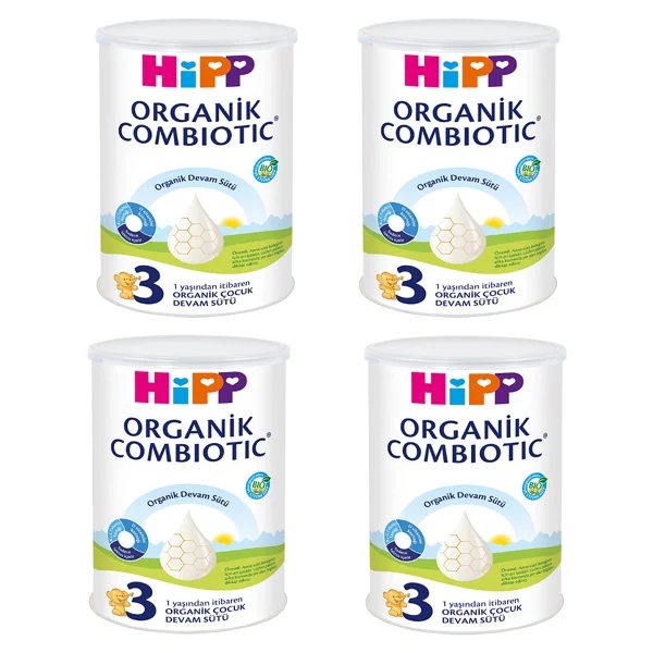 Hipp Organik Combiotic 3 Devam Sütü 350 Gr 4 Adet - Görsel 3