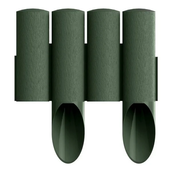Trend Bahçe Plastik Çim Bordürü 2.3 Metre Çim Ayırıcı Yeşil - Görsel 5