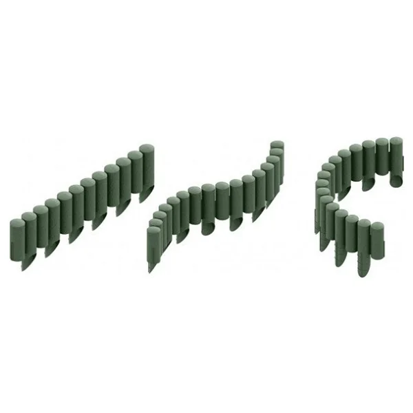 Trend Bahçe Plastik Çim Bordürü 2.3 Metre Çim Ayırıcı Yeşil - Görsel 8