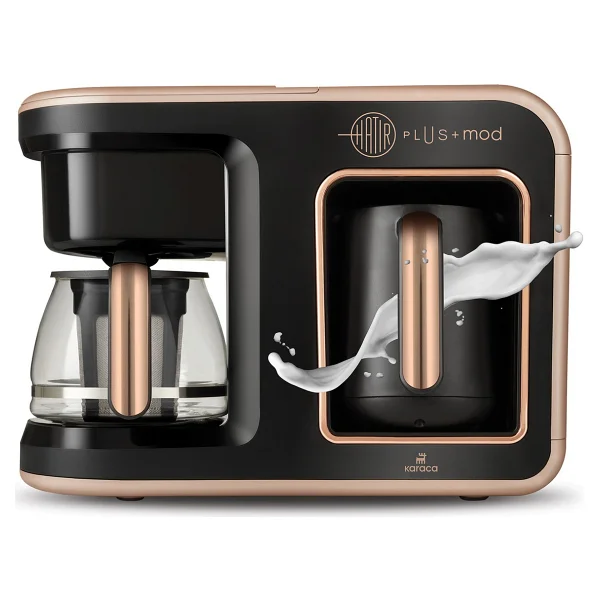 Karaca Hatır Plus Mod 5 İn 1 Essential Filtre Kahve Makinesi Rosie Brown - Görsel 2