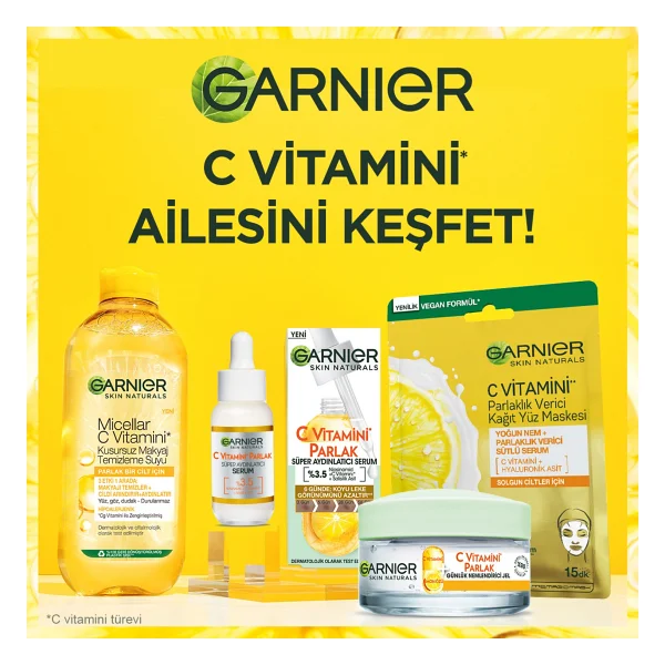 Garnier Micellar C Vitamini Kusursuz 400 Ml Makyaj Temizleme Suyu - Görsel 5