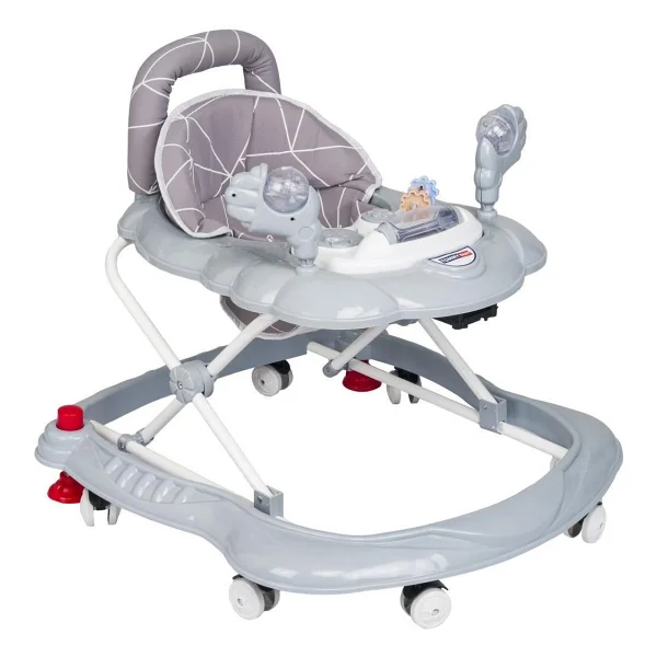 Tommybaby İlk Adım Gri Müzikli Ve Oyuncaklı Yürüteç - Görsel 9