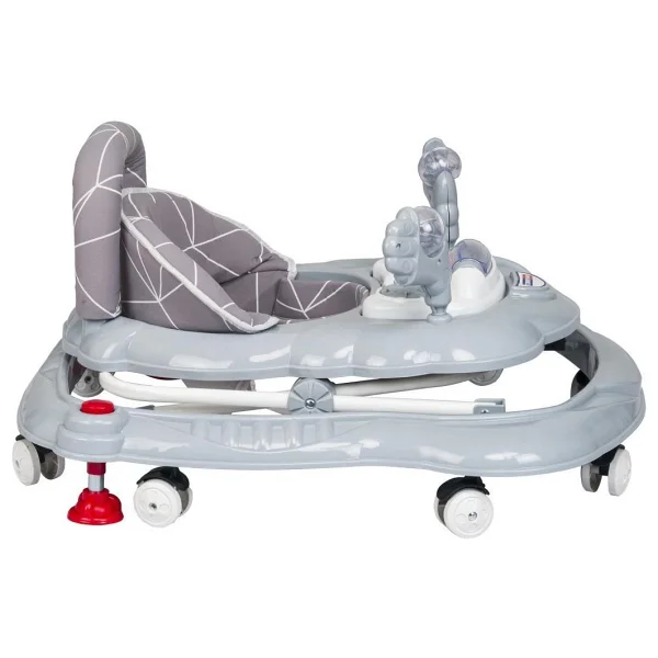 Tommybaby İlk Adım Gri Müzikli Ve Oyuncaklı Yürüteç - Görsel 3