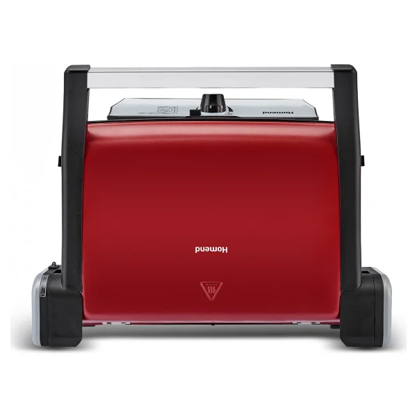 Homend Toastbuster 1382h Kırmızı Silver Tost Makinesi - Görsel 5