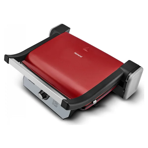 Homend Toastbuster 1382h Kırmızı Silver Tost Makinesi - Görsel 8